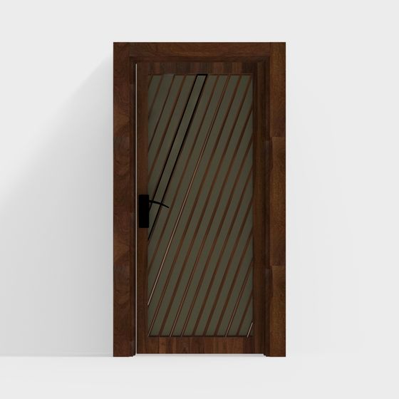 Elegant 3D Model Door for Contemporary Spaces