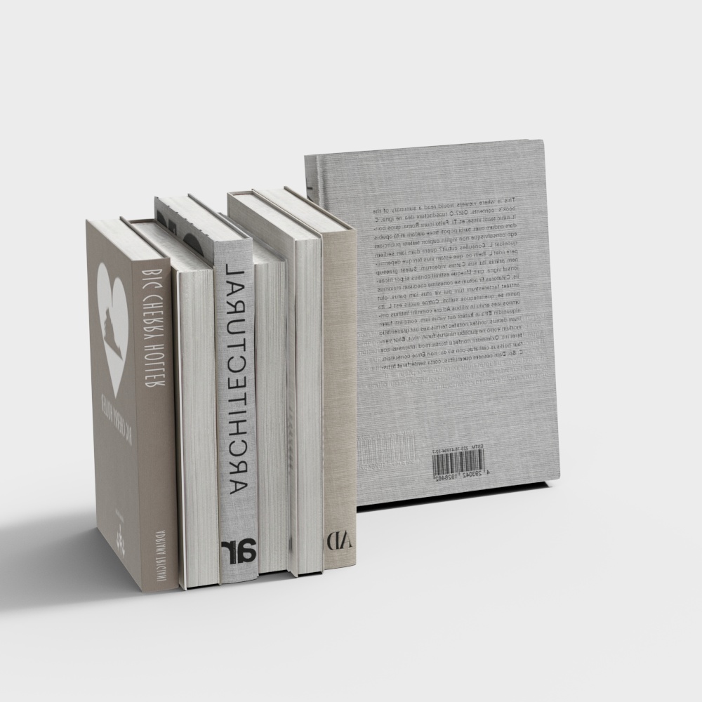 Urban Library Stack 3D model