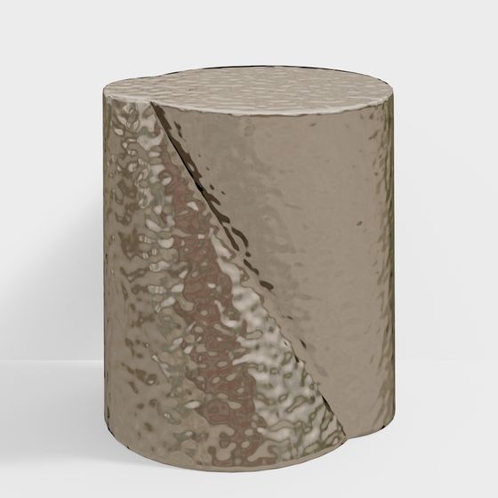 Luminous Stone Pillar Low-Poly 3D model