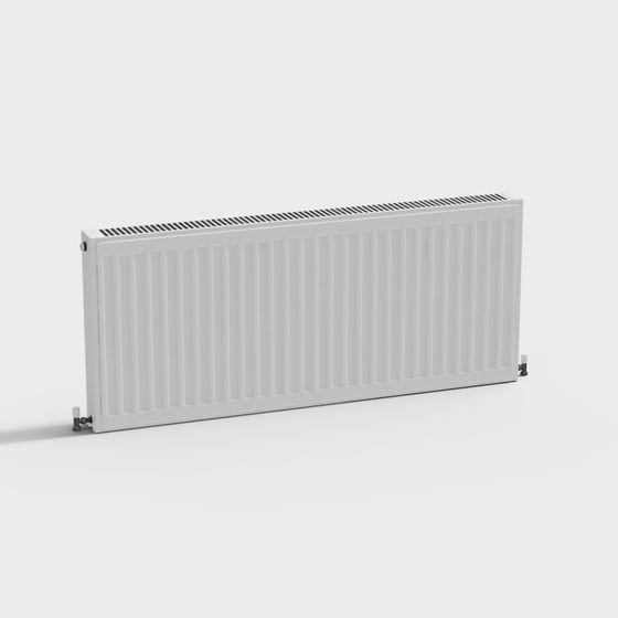 Wandmontierte Heizleitung