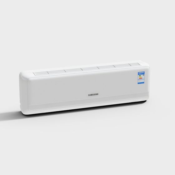Sleek Samsung Air Conditioner 3D model