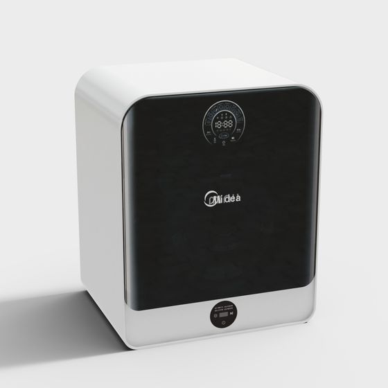 Midea Air Purifier 3D Model