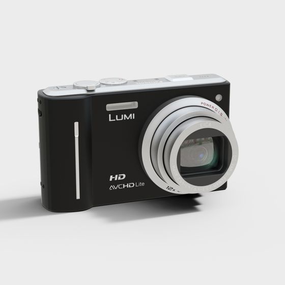 Lumi Compact Camera 3D model for Creative Projects