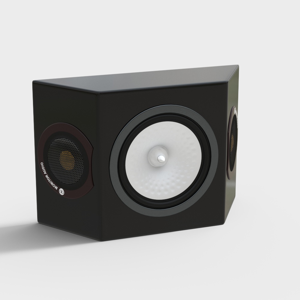 Stylish 3D Speaker Model for Creative Projects