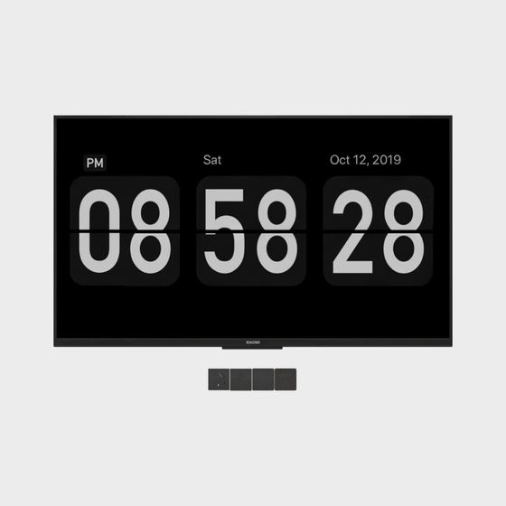 Low Poly Smart Clock 3D model