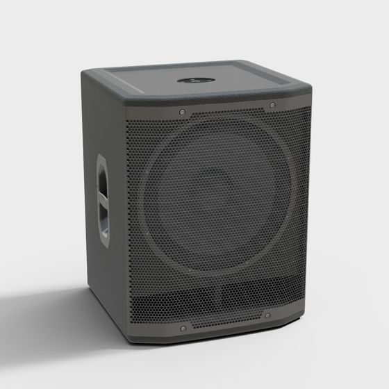Subwoofer 3D model for Creative Projects