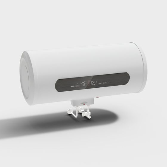 Sleek Electric Water Heater 3D model