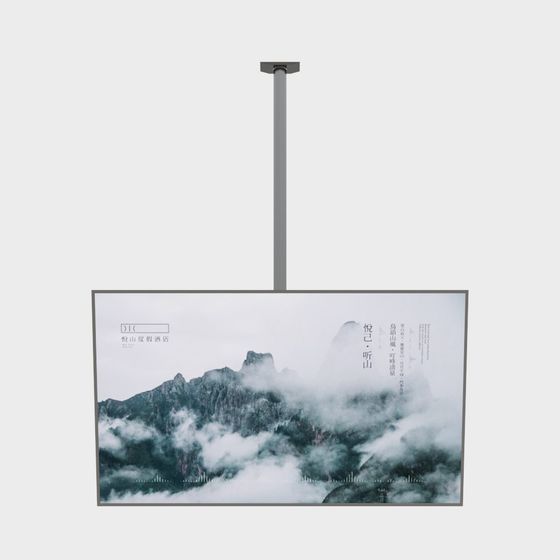 Télévision suspendue