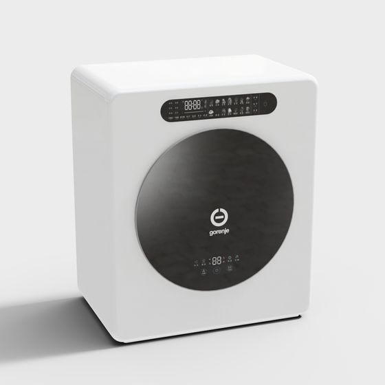 Gorenje Washing Machine 3D Model for Modern Spaces
