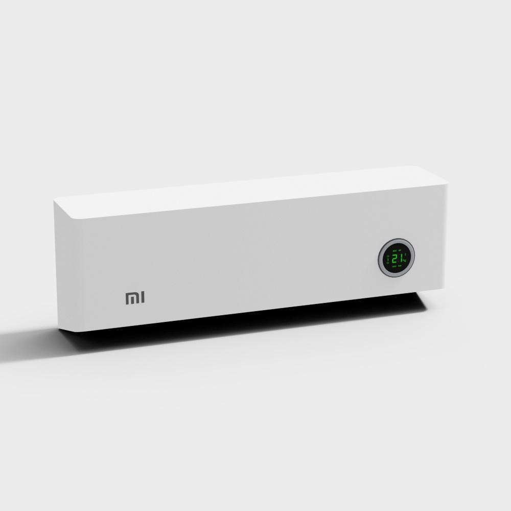 Smart Clock Speaker 3D model for Modern Aesthetics