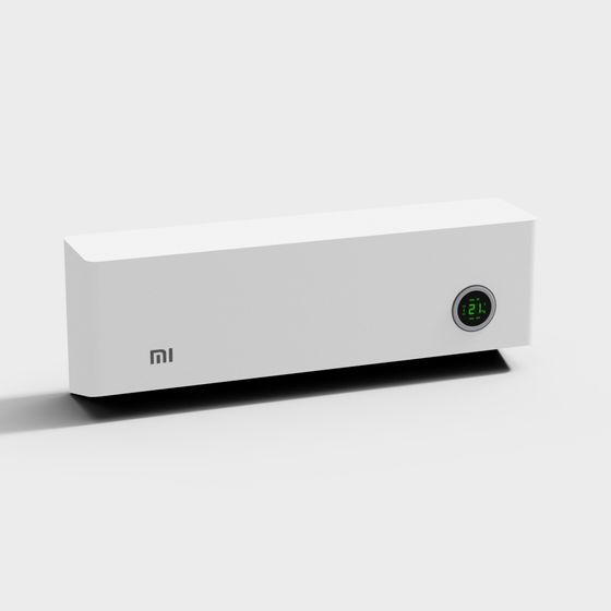 Smart Clock Speaker 3D model for Modern Aesthetics