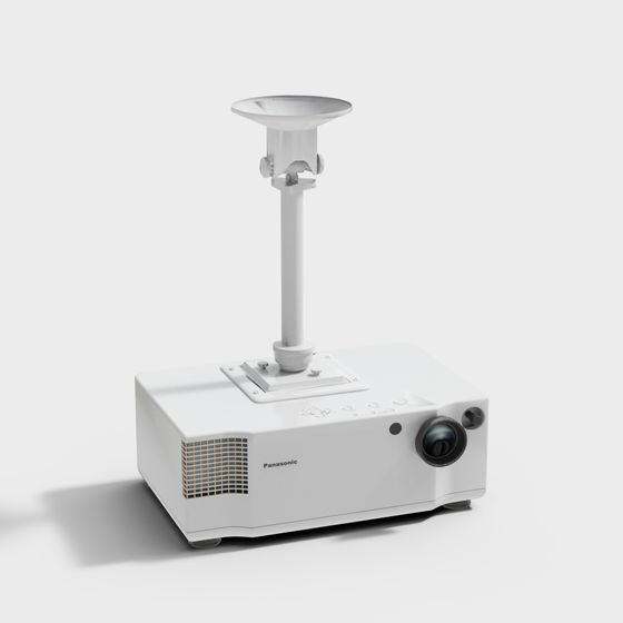 Panasonic Projector 3D model for Creative Projects