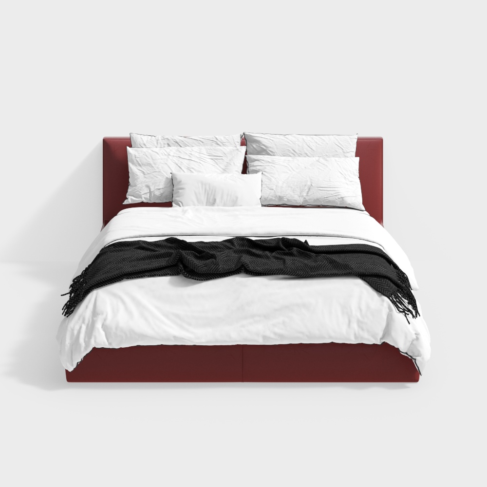 Giường đôi hiện đại