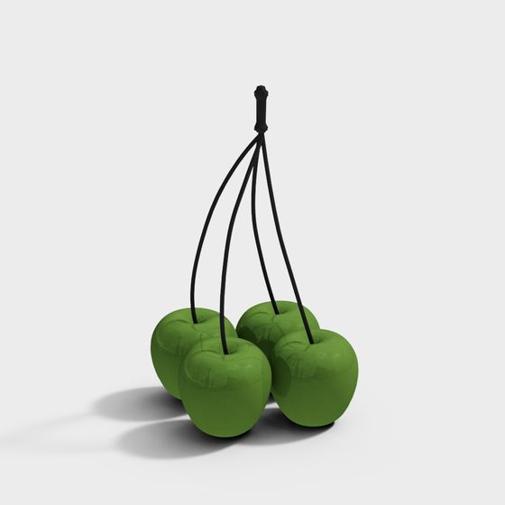 Cherry Cluster 3D model