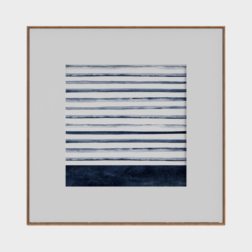 Tranh treo trang trí màu xanh hiện đại