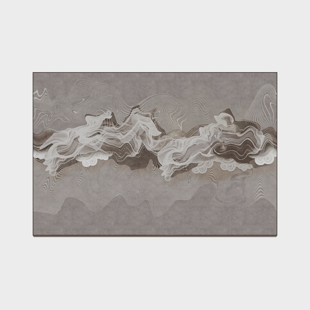 New Chinese Style Texture Art Painting