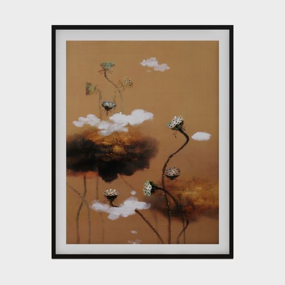 Cloud Lotus 3D model for Dreamy Designs