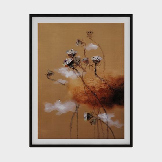 Autumn Blossoms 3D model