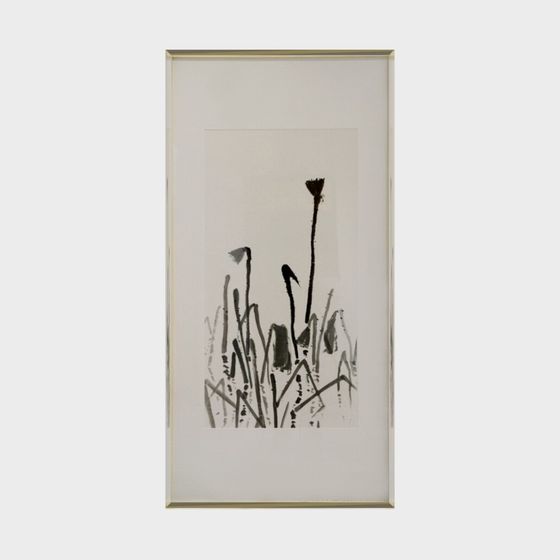 Low-Poly Dried Grass 3D Model