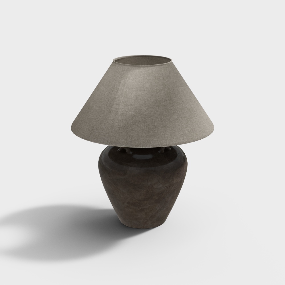 Современная настольная лампа