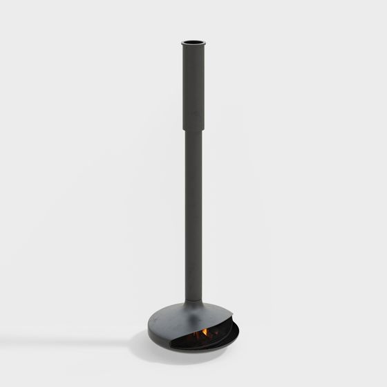 Cheminée suspendue Wabi-Sabi crémeuse pour salon