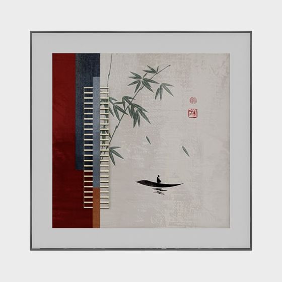 Lakeside Fishing Boat 3D model