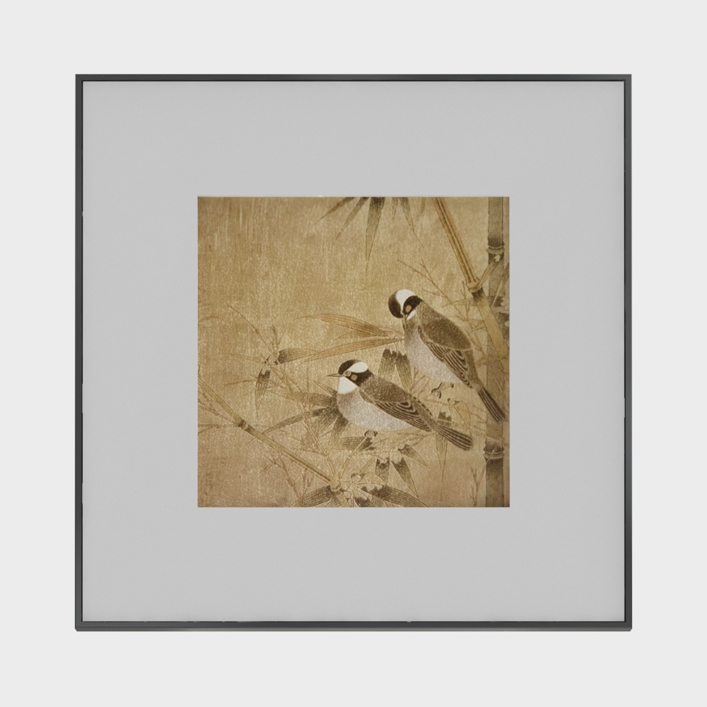 Neo-Chinese Style Flower and Bird Decorative Art Painting