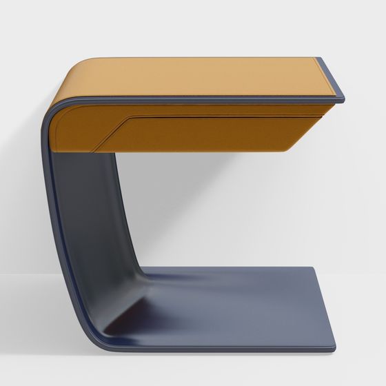 Modern Geometric Chair 3D model