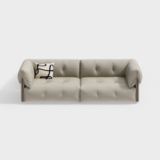 Urban Comfort Sofa 3D model