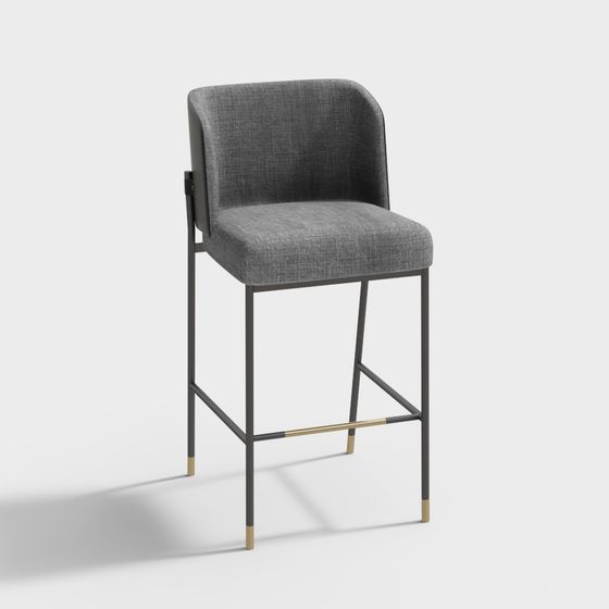 Urban Lounge Bar Chair 3D model