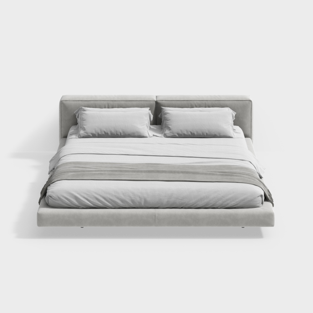 Letto matrimoniale moderno
