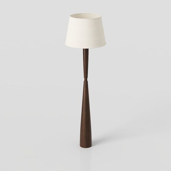 Mid-Century Modern Floor Lamp 3D model