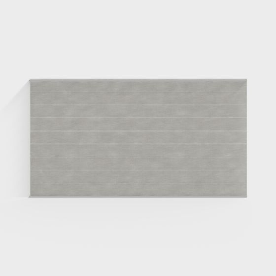 Minimalist Textured Wall Panel 3D model