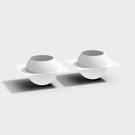 Stylish 3D Bowl Models for Creative Projects