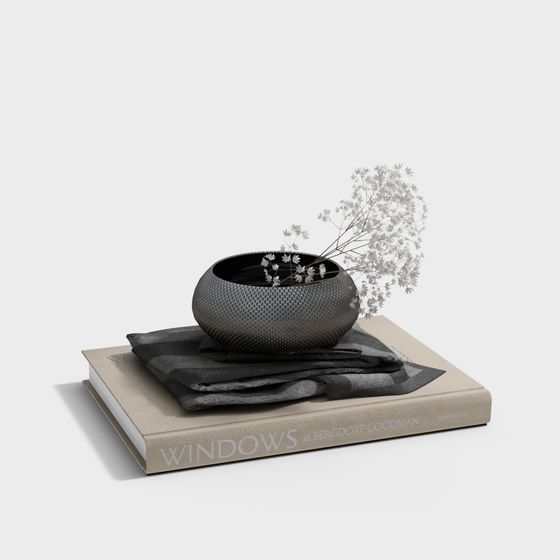 Urban Oasis Vase 3D model for Creative Projects