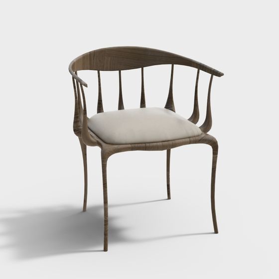 Elegant Modern 3D Chair Model