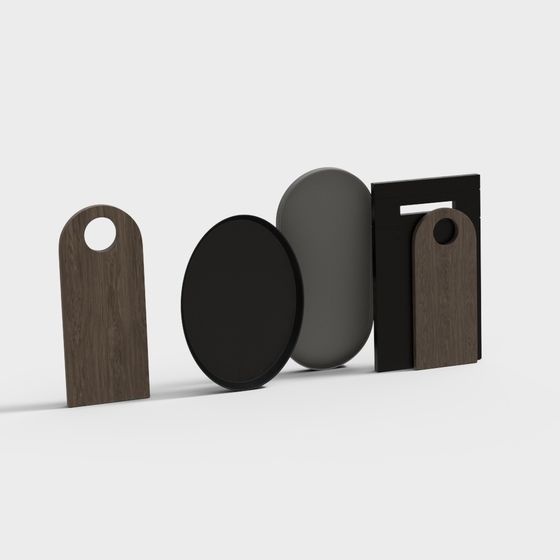 Minimalist Shapes 3D model