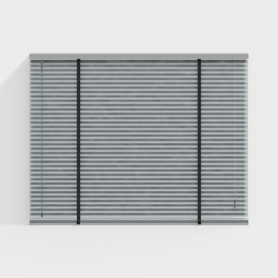 Elegant Low-Poly Shutter 3D model for Contemporary Spaces