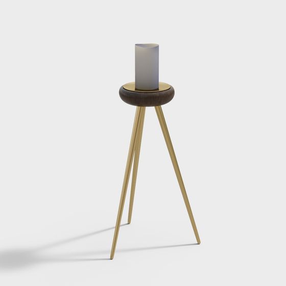Minimalist Candle Holder 3D model