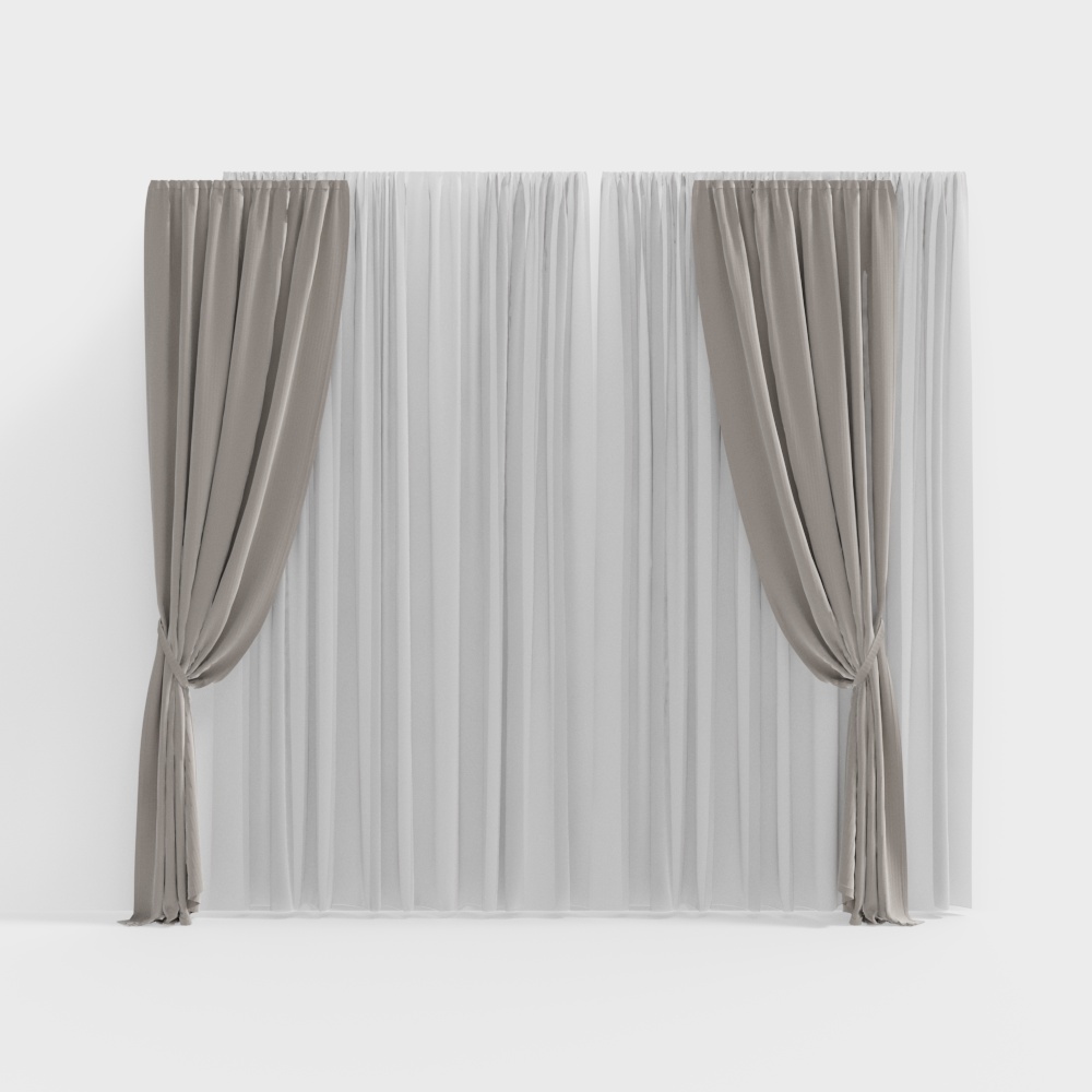 現代のカーテン