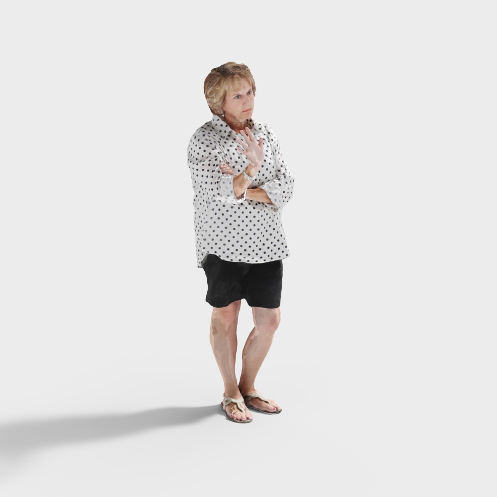 European Elderly Woman