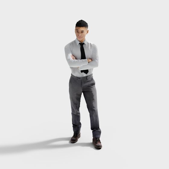 Business Professional 3D model for Modern Design