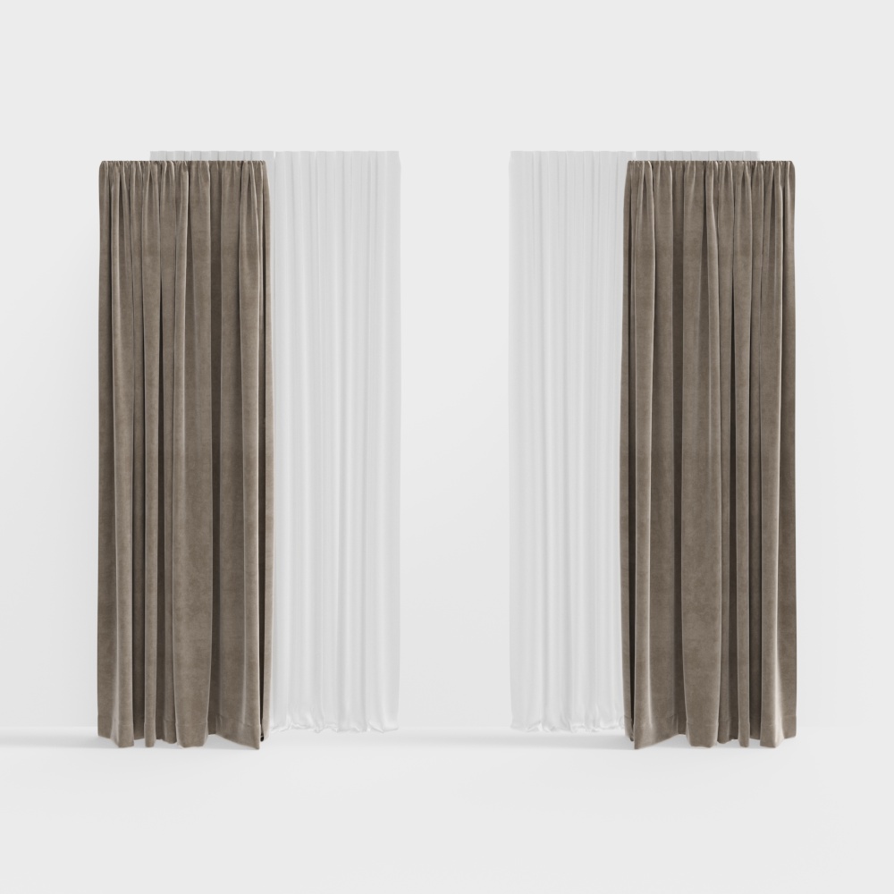 European Style Fabric Curtain