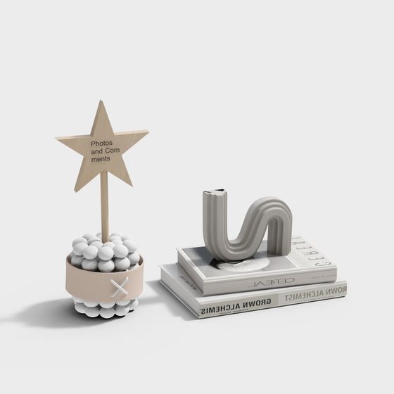 Minimalist Decor 3D model