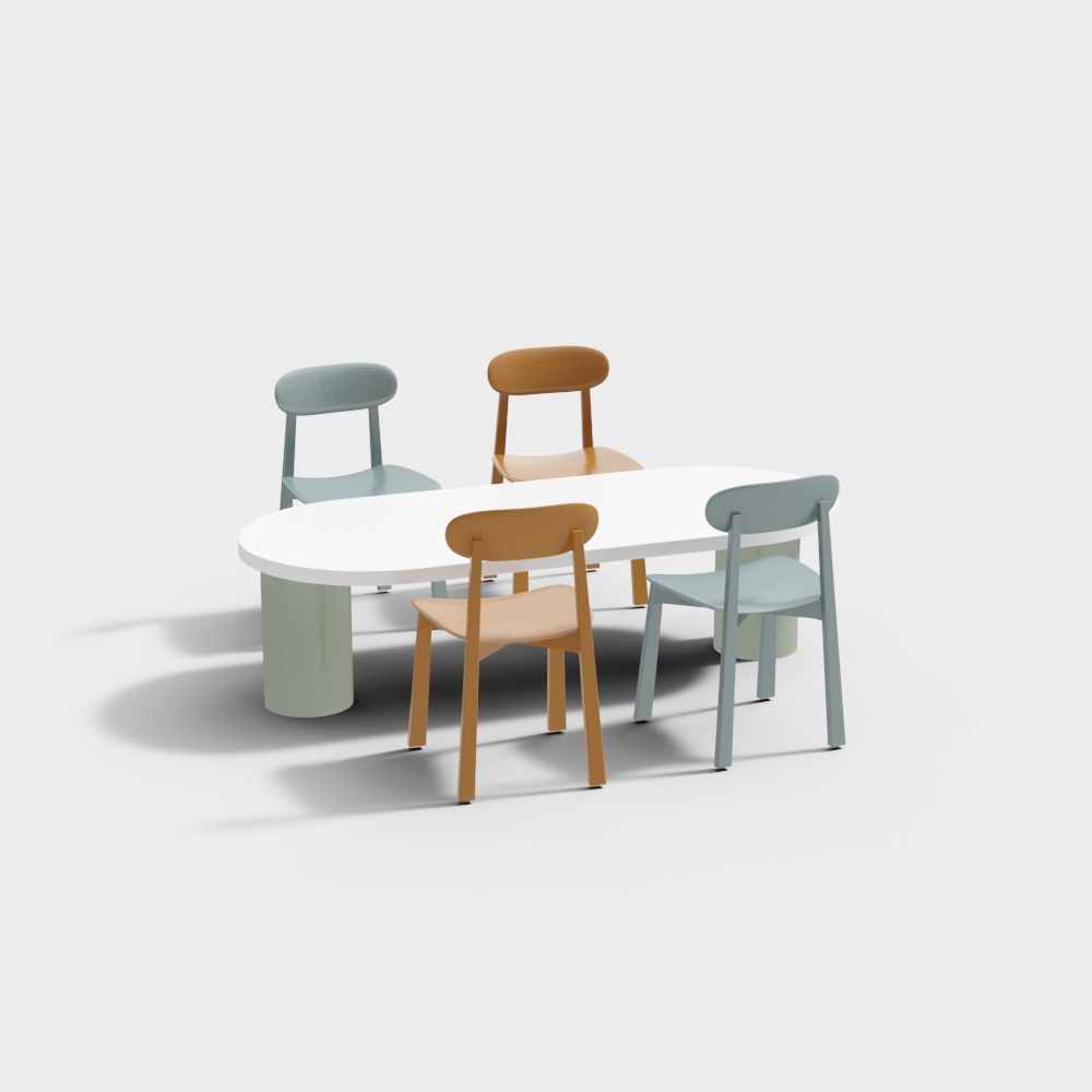 Children's Leisure Table and Chair Set