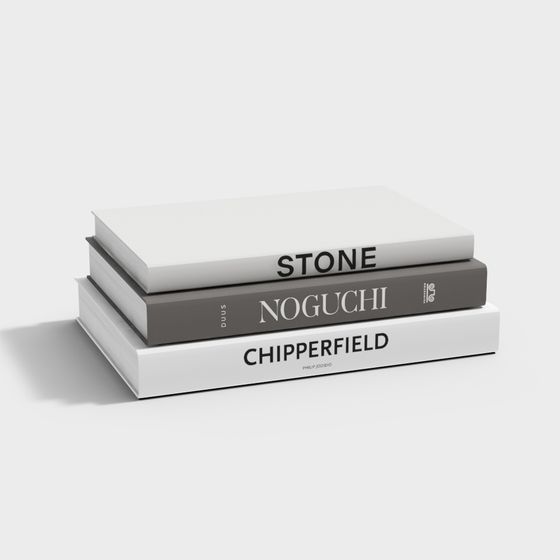 Stone, Noguchi, Chipperfield 3D model