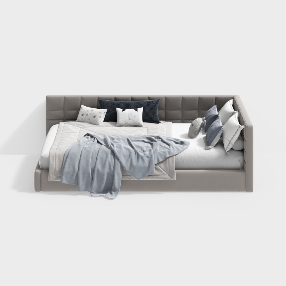 Современная односпальная кровать