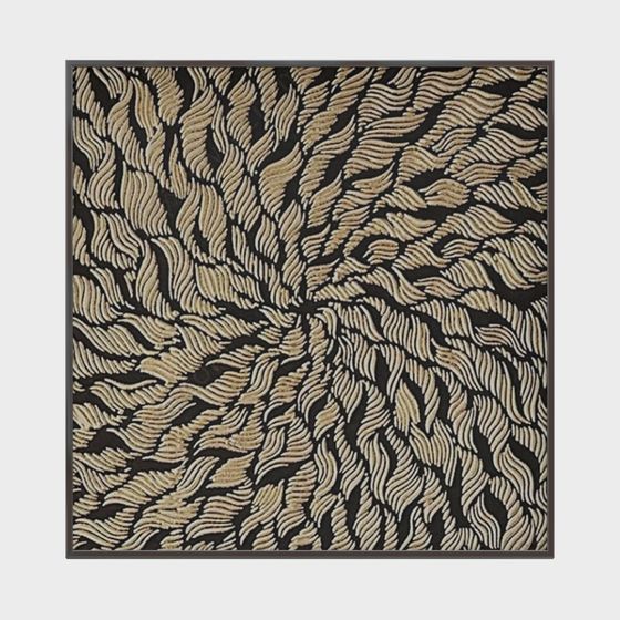 Abstract Wave Carpet 3D model