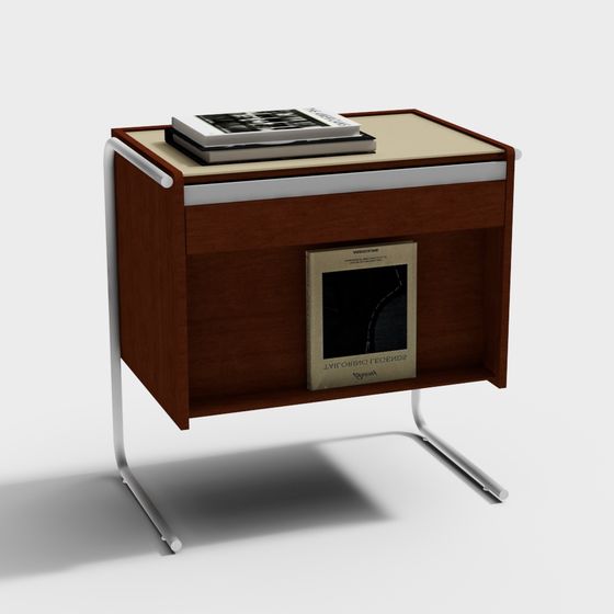 Mid-Century Modern Side Table 3D model