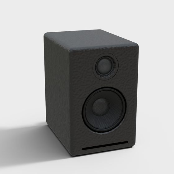 Stylish 3D Model Speaker with Unique Design